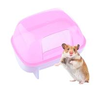 Bain de sable pour hamster, bac à litière pour hamster, chinchilla | litière amovible, accessoires pour nain, gerbille, souris
