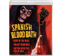 Bain de sang espagnol : Nuit du crâne / Bain de sang violent / Le poisson aux yeux d'or [Set Blu-ray]