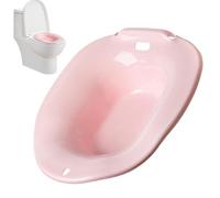 Bain de siège 16 x 14 x 3, bain de siège pliable résistant à la chaleur post-partum avec huit trous anti-déversement, essentiels post-partum portables pour toilette, soins, style1.