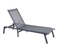 Bain de soleil pliant aluminium et toile - Eden