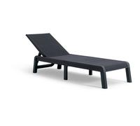 KETER MALLORCA Chaise longue, 187,5 x 58 x 29 cm, graphite 17213627