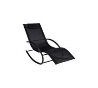 Bain de Soleil Alu et Textilene Rocking Chair