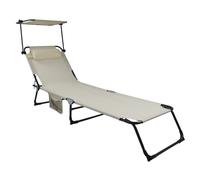 Bain de soleil Chaise longue Toit de jardin Bindox L