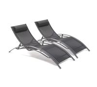 Lot de 2 bains de soleil cl76