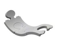 Bain de soleil flottant Hoom Gris/Gris