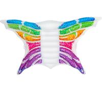 Bain de soleil gonflable - papillon arc-en-ciel, 294x193 cm