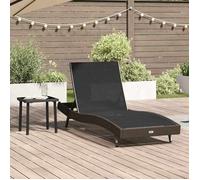Bain de Soleil - NANAS - Transat - Lot de 2 - 2 PLACES - Noir et Marron polyrotin 8311317599