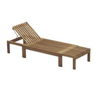 Bain de soleil Skagerak Riviera LxWxH 115-202x73x33cm