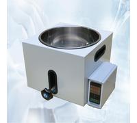 Bain d'eau de laboratoire à circulation automatique, chauffage numérique thermostatique avec doublure en acier inoxydable, contrôle précis de la température, 5 L pour utilisation en laboratoire