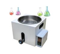 Bain d'eau de laboratoire, bain d'huile et d'eau à température constante, chauffage numérique LED avec contrôle intelligent de la température PID, doublure en acier inoxydable pour expériences