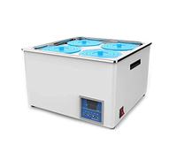 Bain d'eau de laboratoire thermostatique numérique, intérieur en acier inoxydable avec affichage numérique, plage de température + 10-100 ℃, couvercle réglable pour utilisation en laboratoire