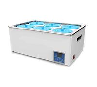 Bain d'eau de laboratoire thermostatique numérique, intérieur en acier inoxydable avec affichage numérique, plage de température + 10-100 ℃, couvercle réglable pour utilisation en laboratoire