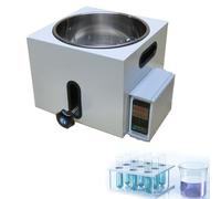 Bain d'eau numérique de laboratoire, chauffage thermostatique, appareil de chauffage à circulation automatique pour chauffage des aliments et expériences biologiques, 2 L