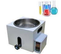 Bain d'eau numérique de laboratoire, chauffage thermostatique avec contrôle précis de la température, pour chimie, génie chimique, pharmaceutique, 3L