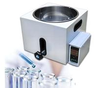 Bain d'eau numérique pour laboratoire, précision ± 1 ℃, uniformité de 80 %, réservoir en acier inoxydable, capacité de 3 L pour les expériences de recherche et de chimie