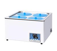 Bain d'eau Thermostatique Numérique, Bain d'eau De Laboratoire avec Ouvertures Sélectionnables, Chauffage Scientifique, Revêtement en Acier Inoxydable, Fournitures De Bain-Marie De Labo