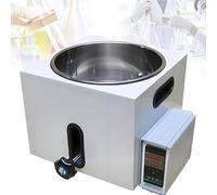 Bain d'eau thermostatique numérique, contrôle intelligent de la température PID, doublure en acier inoxydable, capacité de 2 L, appareil de chauffage numérique LED