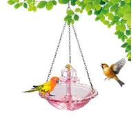 Bain d'oiseau solaire en cascade Fontaine à Eau Suspendable pour Décor de