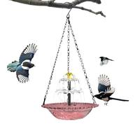 Bain d'oiseau solaire Grand bol esthétique à cascade