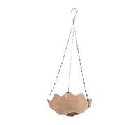 Bain d'oiseaux à suspendre - Plateau robuste - Décoration de jardin - Plateau à suspendre pour oiseaux de jardin - Pour perroquet et colibri