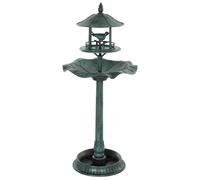 Bain d'oiseaux abreuvoir pour oiseaux jardinière 3 en 1 50 x 113 cm