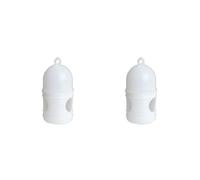 Bain d'oiseaux automatique en plastique pour abreuvoir à pigeons avec distributeur d'eau potable. Nourrissez plusieurs pigeons en même temps. Bain d'oiseaux suspendu. Fontaine à eau automatique en
