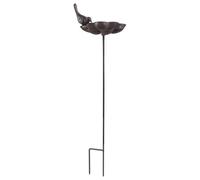 Esschert Design Mangeoire d’oiseaux en fonte Piège H brun 91 cm