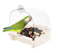 Bain d'oiseaux calopsitte, bain d'oiseaux pour cage - Baignoire douche spacieuse pour perruches | Fournitures de nettoyage multifonctions pour baignoire, accessoires pour cage à oiseaux, baignoire tra