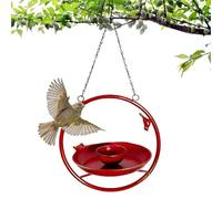 Bain d'oiseaux d'extérieur grand abreuvoir décoratif | Bac à eau pour oiseaux pour colibris, corbeaux, carreaux, alimentation sur la terrasse, balcon, fenêtre, jardin