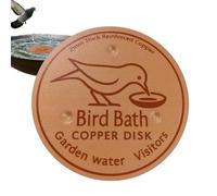 Bain d'oiseaux - Disque de Purification | Fontaine de Jardin extérieure | Disque de Purification de bain d'oiseaux, accessoire fontaine jardin extérieur plus propre et sûr pour colibris, papillons