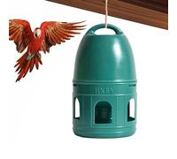 Bain d'oiseaux - Distributeur d'eau automatique - Mangeoire à oiseaux - Accessoire pour animaux de compagnie à ouverture large avec poignée supérieure pour cailles, poules, perruches