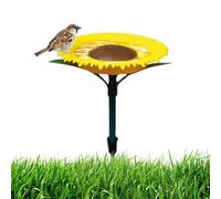 Bain d'oiseaux en plein air - Mangeoire d'oiseaux de jardin, Bain d'oiseaux sauvages | Mangeoire de bain d'oiseaux en plein air à l'épreuve des écureuils Décoration de jardin Ma