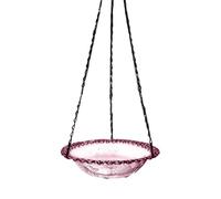 Bain d'oiseaux Extérieur - pour Usage Extérieur | Support Métallique pour Nichoir à Fixer sur Fenêtre Balcon Grillage Clôture Arbre Cour Patio Pelouse pour Observer la Nature