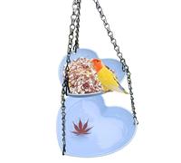 Bain d'oiseaux pour Extérieur,Combiné Mangeoire Et Baignoire Oiseaux pour Extérieur | Plateau Mangeoire Anti-Gaspillage et Bassin d'eau pour Jardin Refuge Faune Observation Oiseaux