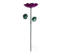 Bain D'Oiseaux Pour Extérieur,Décoration en Fer Fleur Vintage | Bain d'Oiseaux pour le Jardin - Adapté pour Alimentation Maison Jardin Arrière-Cour Paysagement Parc Extérieur Pinsons Perroquets et Moi
