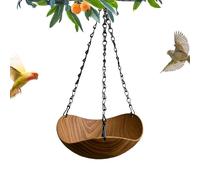 Bain d'oiseaux pour l'extérieur, mangeoire décorative vintage | Mangeoire à eau pour oiseaux | pour parc, terrasse, cour, porche, cour, balcon, clôture, pelouse, volière, pinson, moine, perroquets