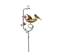 Bain d'oiseaux pour l'extérieur, station d'alimentation en forme de robinet | Mangeoire à oiseaux, pour colibri, rouge-gorge, perroquet, inséparables, abeilles, papillon, balcon, cour, patio, cour