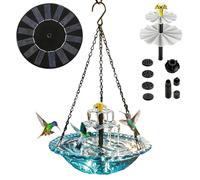 Bain d'Oiseaux Solaire Avec pompe et