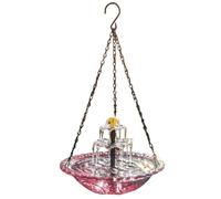 Bain d'oiseaux solaire - Fontaine de bain d'oiseaux décorative, fontaine de bain d'oiseaux, centre d'eau de colibri de patio, accessoire de jardin auto-circulant | Fontaine d'attraction d'animaux