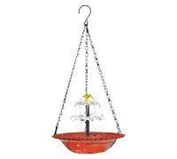 Bain d'oiseaux solaire fontaine Grand bol esthétique à cascade