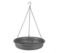 Bain d'oiseaux suspendu et plateau d'alimentation pour le jardin pour attirer de beaux oiseaux