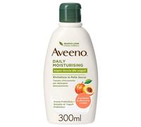 Bain Douche Aveeno Yogourt Hydratant Quotidien 300ml Abricot et Miel