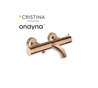 Bain douche thermostatique or rose brosse - CRISTINA ONDYNA TV15734P
