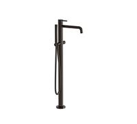 Bain Douche Triverde Monocolonne Sur Pied Sans Mecanisme Chrome Noir Robinetterie TRIVERDE - CRISTINA ONDYNA TV18972