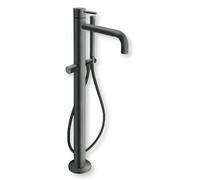 BAIN DOUCHE TRIVERDE MONOCOLONNE SUR PIED SANS MECANISME NOIR - CRISTINA ONDYNA TV18913