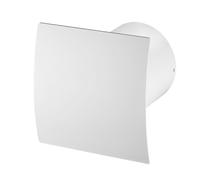 Bain Extracteur Ventilateur 100mm Avec Minuteur Humidité Capteur et Blanc Façade