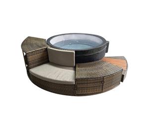 Bain froid NetSpa Ice-ICE 3kW + Mobilier-