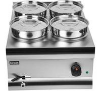 Bain-Marie 4 Pots Silverlink 600 BS4W - Lincat