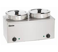 Bain Marie à Sauce 2 x 6,5 L Bartscher Multicolore G