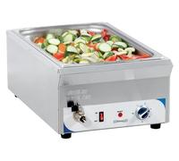 Bain-marie avec robinet de vidange GN 1/1-100 mm CBMV100